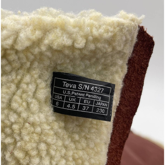 Women's Teva Tonalea Leather Boots Size 6 - Picture 4 of 7